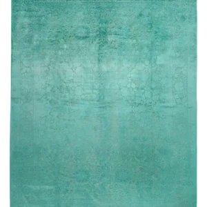 Designer teppe - Vintage / Farget - 428 x 311 cm - grønn