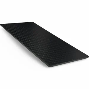 Eksklusiv karbonfiberunderlag "To Go" – Kompakt, stabil og stilig - 13cm x 6cm x 2mm