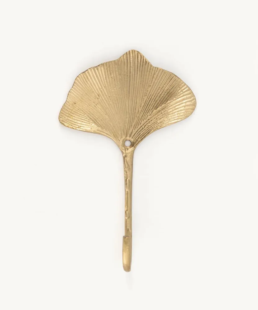 Flora Ginko Hook - knagg i messing