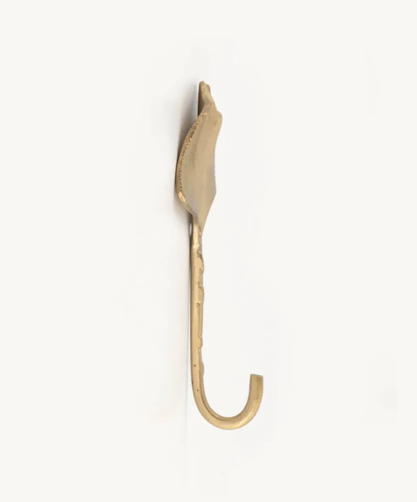 Flora Ginko Hook - knagg i messing