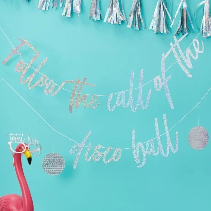 "Follow Call Disco Ball" Girlander
