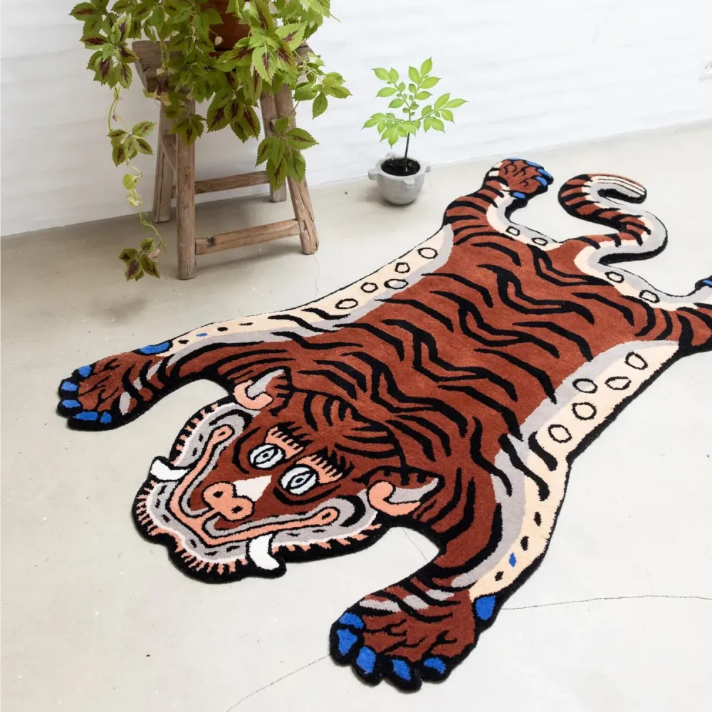 Frankie Tiger Teppe Large