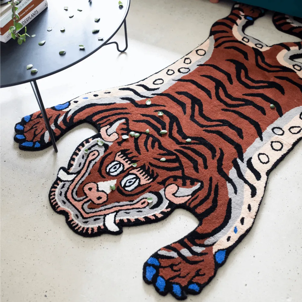 Frankie Tiger Teppe Large