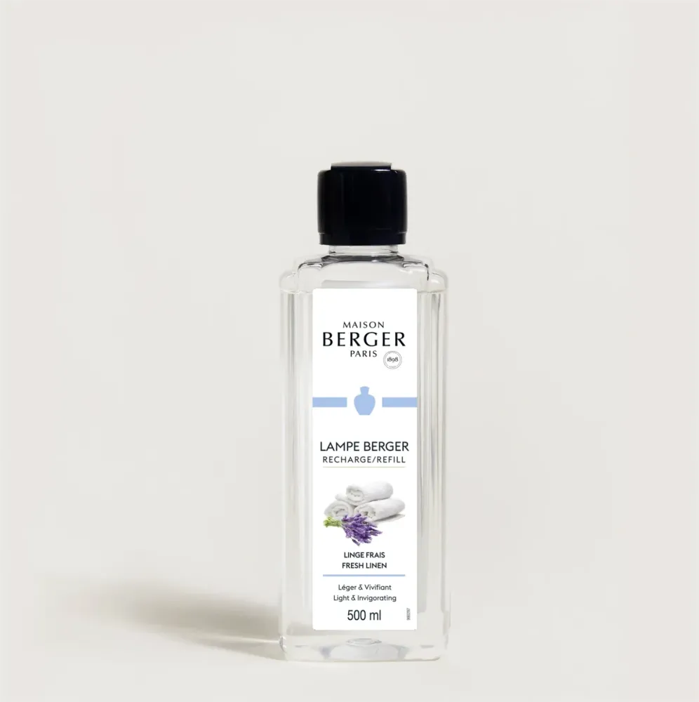 Fresh Linen Lamp Berger Refill 500ml
