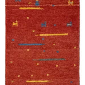Gabbeh teppe - Indus - 140 x 70 cm - karamell