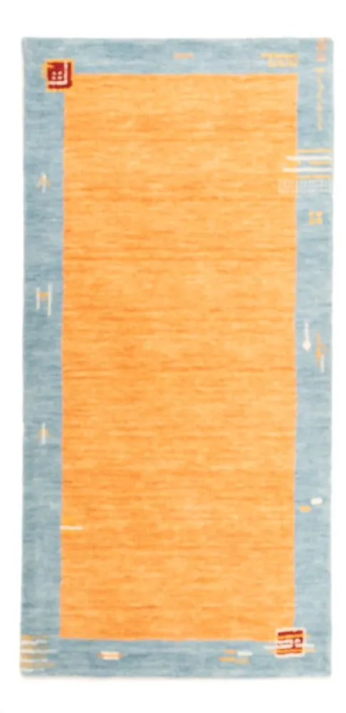 Gabbeh teppe - Indus - 140 x 70 cm - oransje