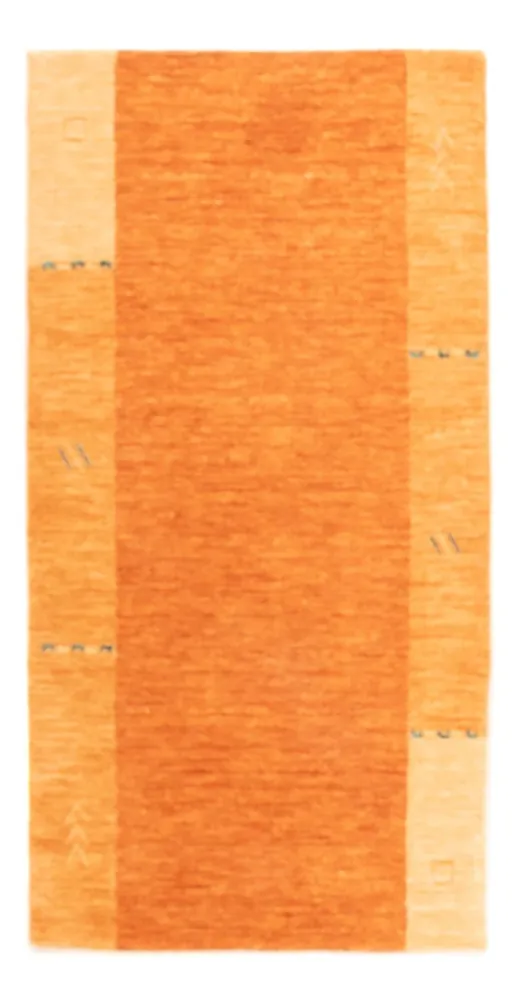 Gabbeh teppe - Indus - 140 x 70 cm - oransje