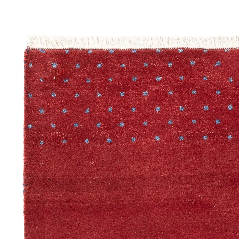Gabbeh teppe - Indus - 180 x 120 cm - bordeaux rød