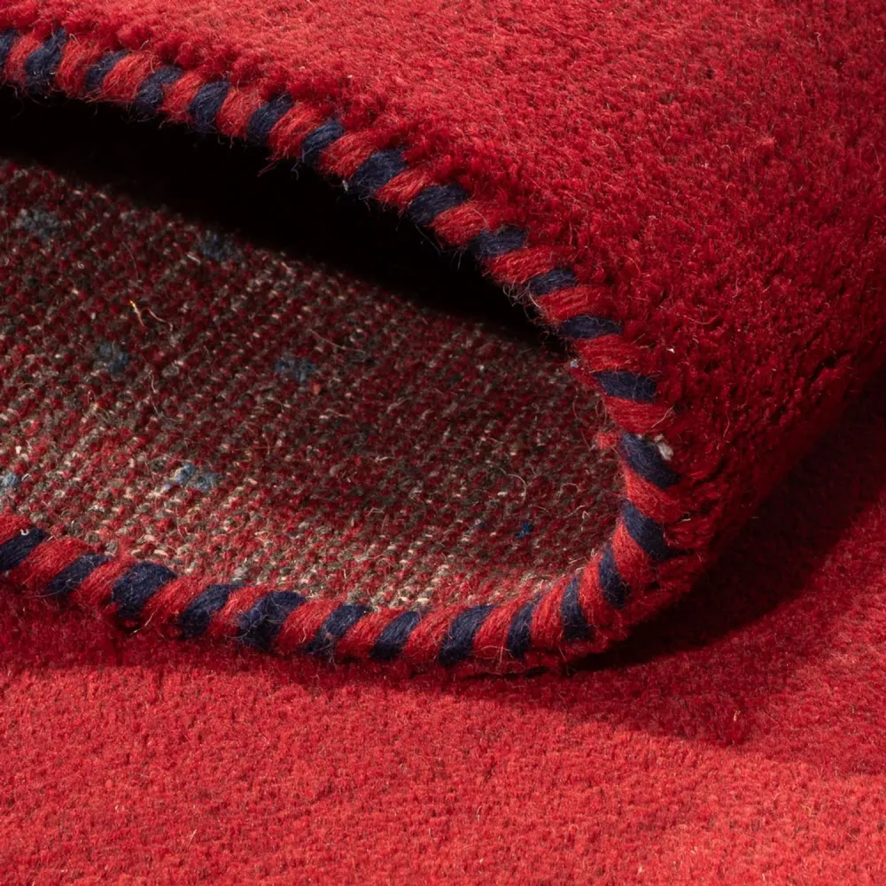 Gabbeh teppe - Indus - 180 x 120 cm - bordeaux rød