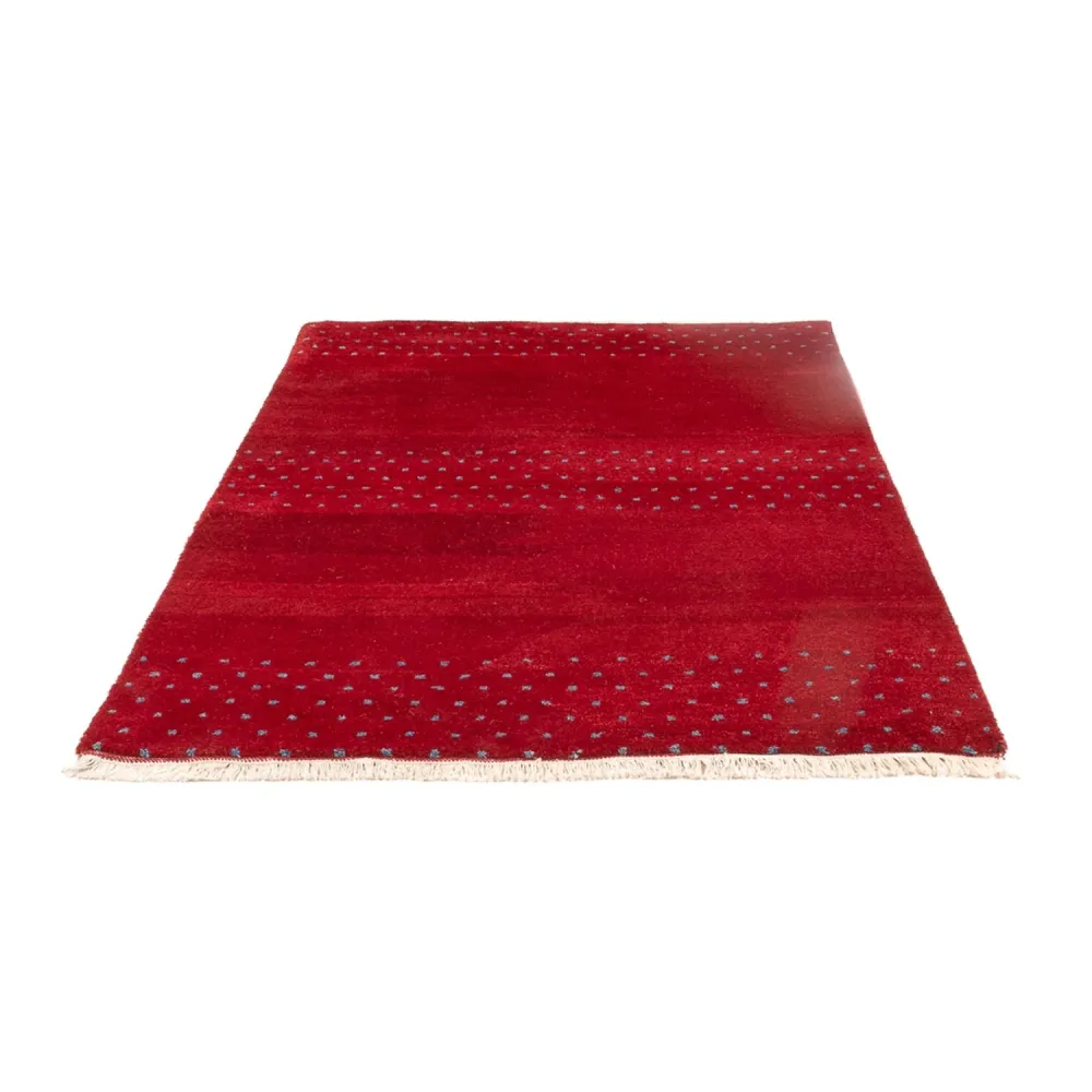 Gabbeh teppe - Indus - 180 x 120 cm - bordeaux rød