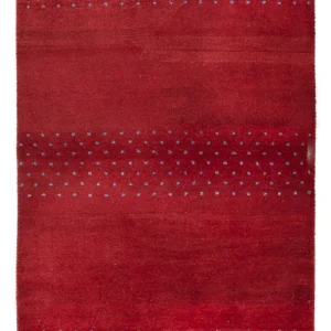 Gabbeh teppe - Indus - 180 x 120 cm - bordeaux rød