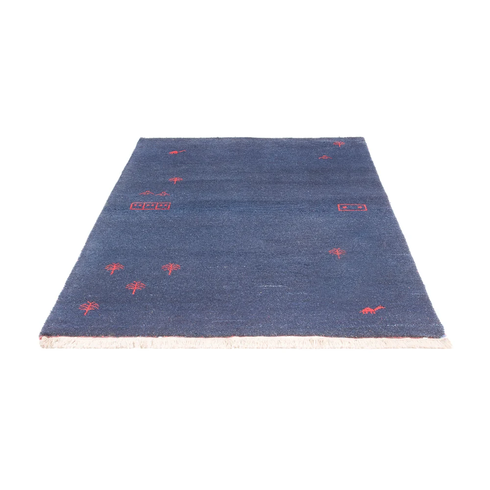 Gabbeh teppe - Indus - 180 x 120 cm - mørkeblå