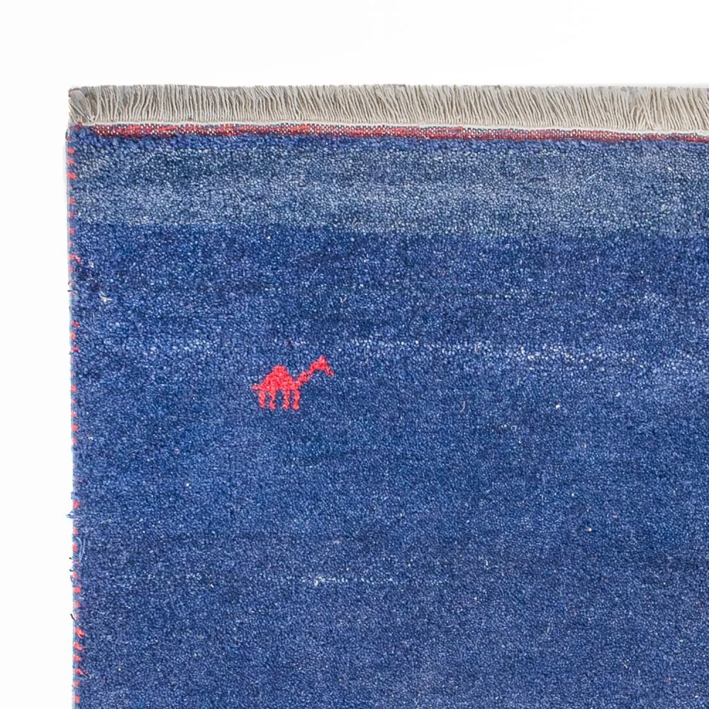 Gabbeh teppe - Indus - 180 x 120 cm - mørkeblå