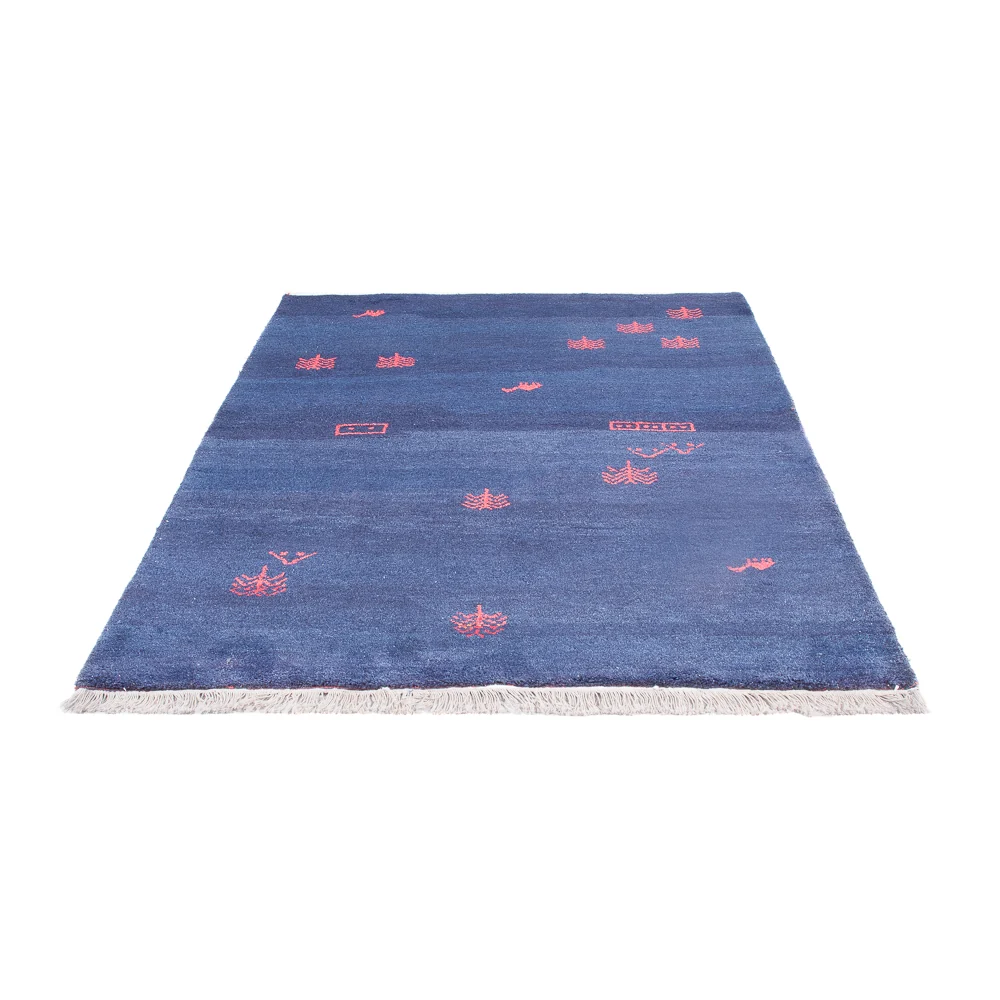 Gabbeh teppe - Indus - 180 x 120 cm - mørkeblå