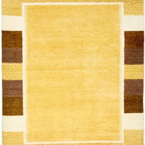 Gabbeh teppe - Indus - 239 x 174 cm - gull