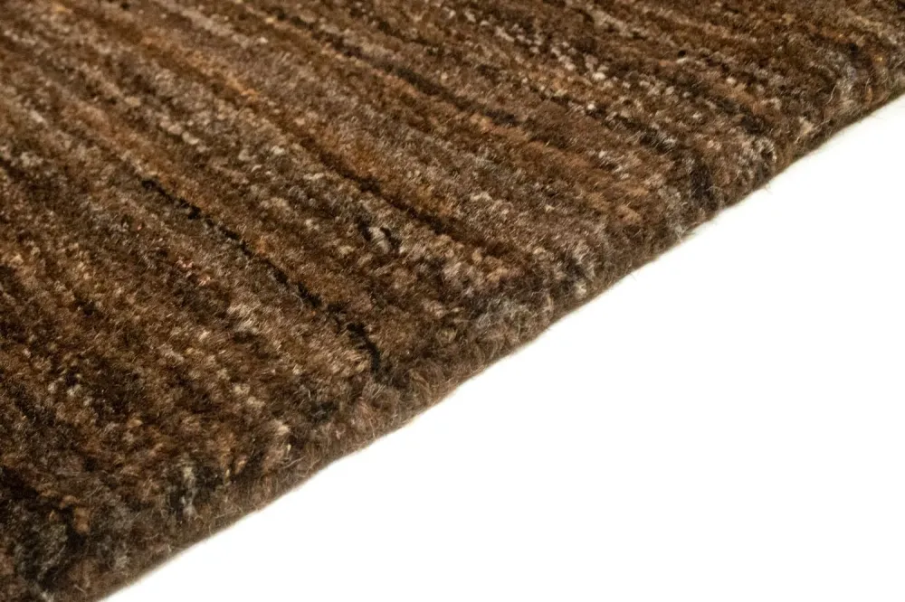 Gabbeh teppe - Indus - 245 x 170 cm - mørk brun