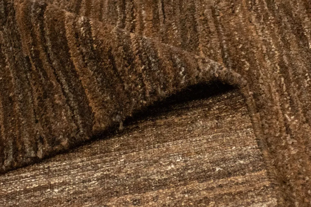 Gabbeh teppe - Indus - 245 x 170 cm - mørk brun