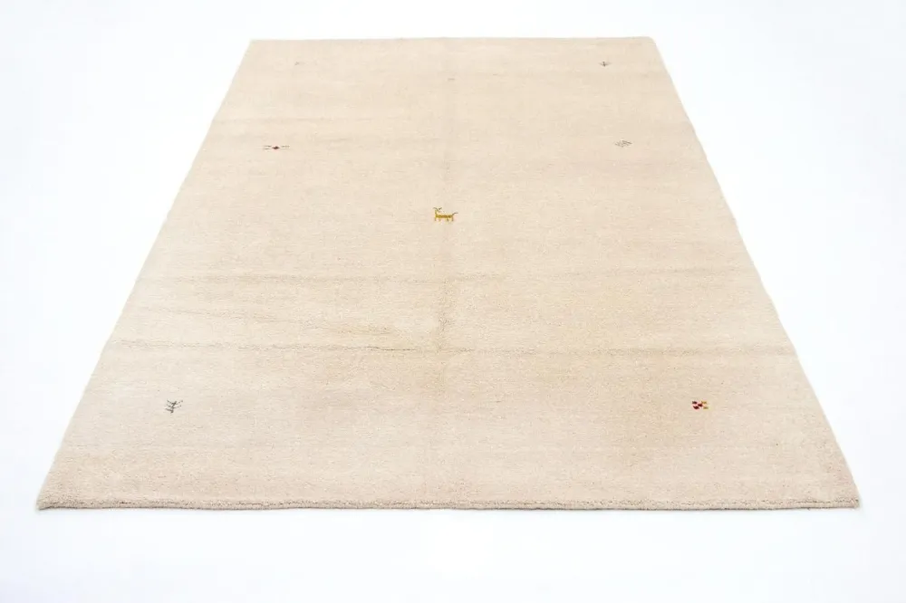 Gabbeh teppe - Indus - 246 x 170 cm - beige
