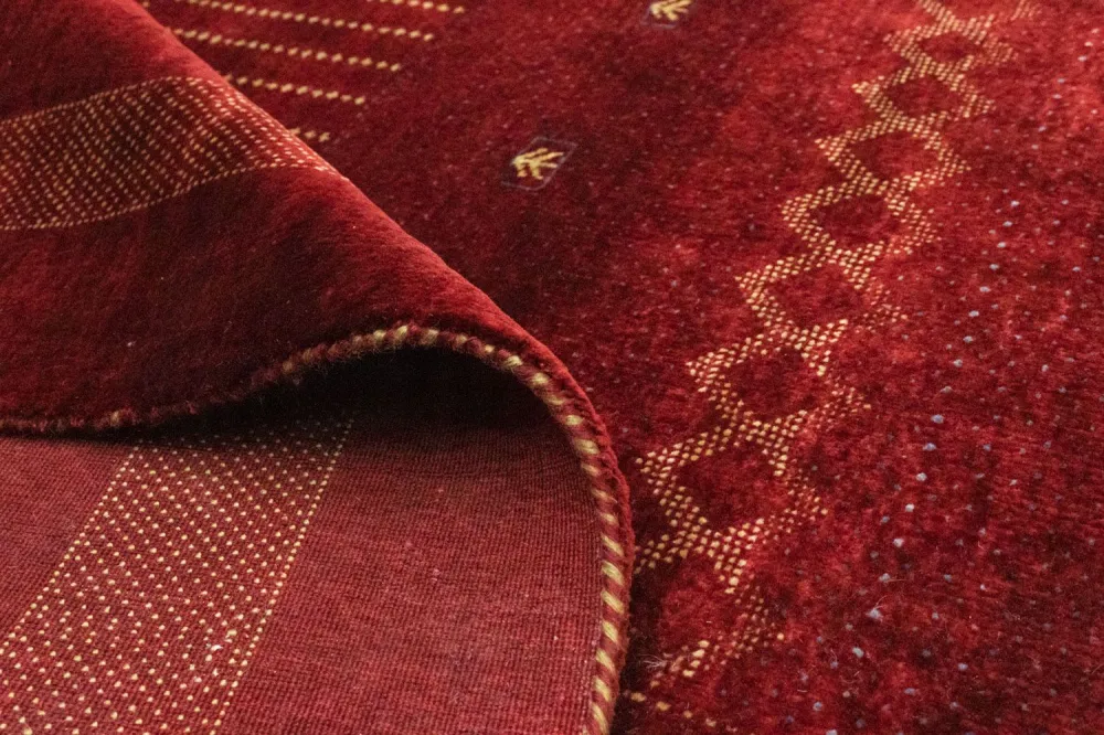 Gabbeh teppe - Indus - 291 x 204 cm - rød