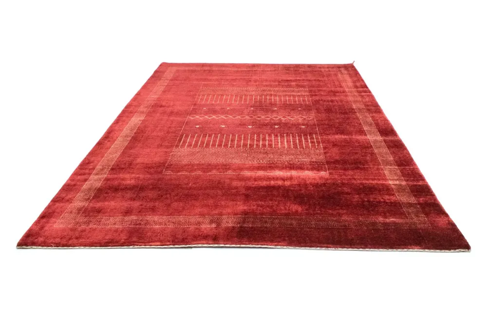 Gabbeh teppe - Indus - 291 x 204 cm - rød