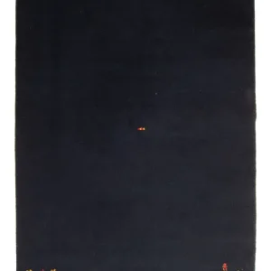 Gabbeh teppe - Indus - 300 x 200 cm - mørkeblå