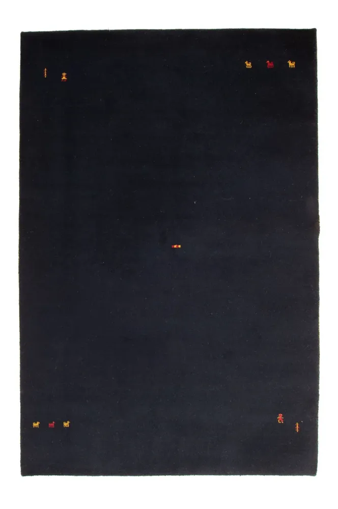 Gabbeh teppe - Indus - 300 x 200 cm - mørkeblå