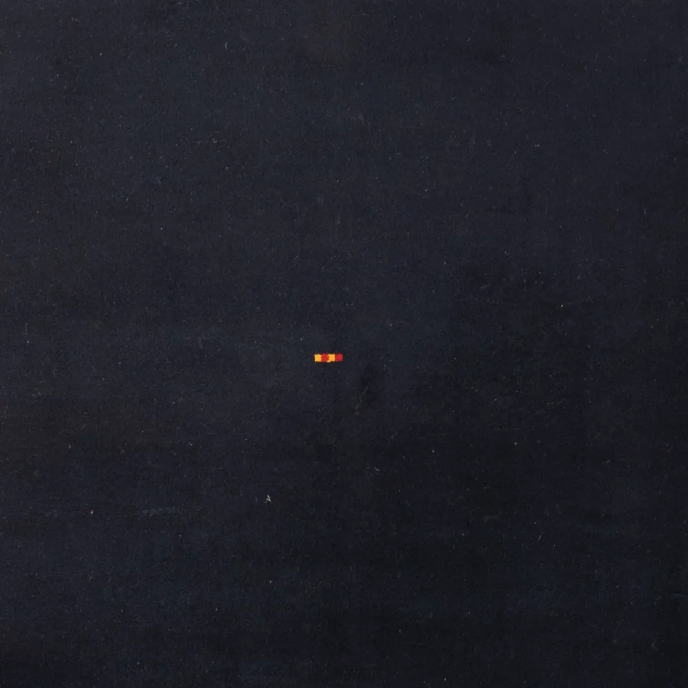 Gabbeh teppe - Indus - 300 x 200 cm - mørkeblå