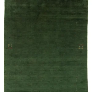 Gabbeh teppe - Indus - 300 x 200 cm - mørkegrønn