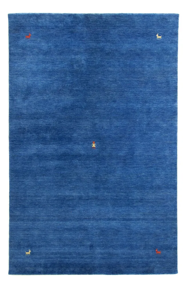 Gabbeh teppe - Indus - 300 x 250 cm - blå