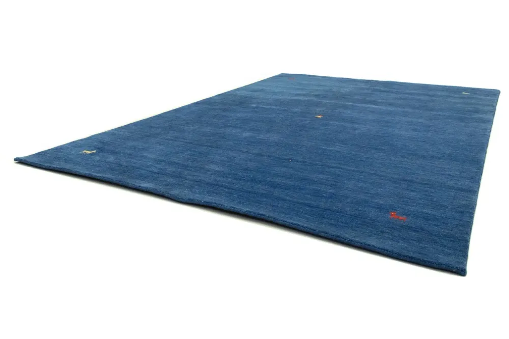 Gabbeh teppe - Indus - 300 x 250 cm - blå
