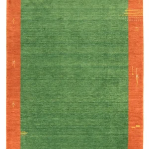 Gabbeh teppe - Indus - 300 x 250 cm - grønn