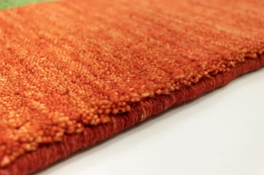 Gabbeh teppe - Indus - 300 x 250 cm - grønn