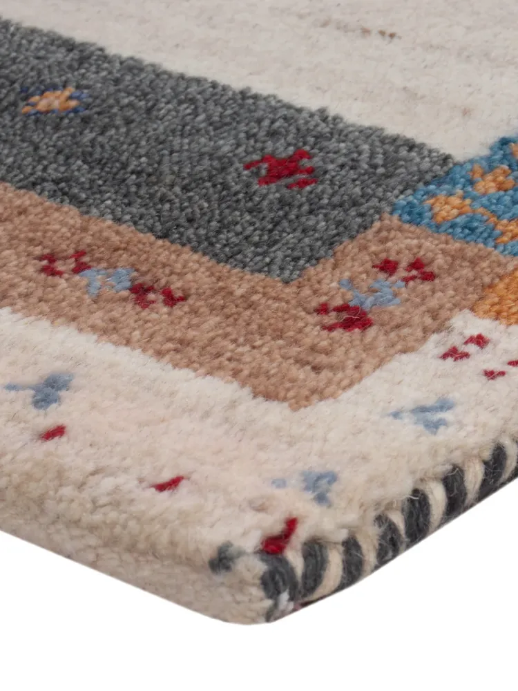 Gabbeh teppe - Indus - 90 x 60 cm - karamell