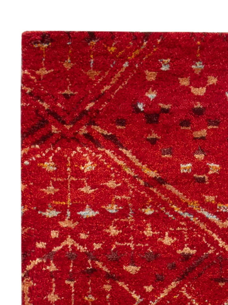 Gabbeh teppe - Indus - 90 x 60 cm - karamell