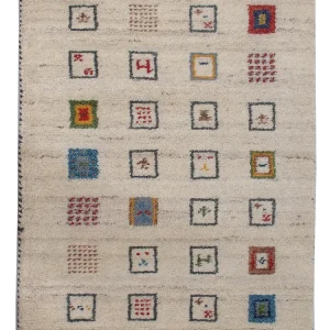 Gabbeh teppe - Indus - 90 x 60 cm - karamell