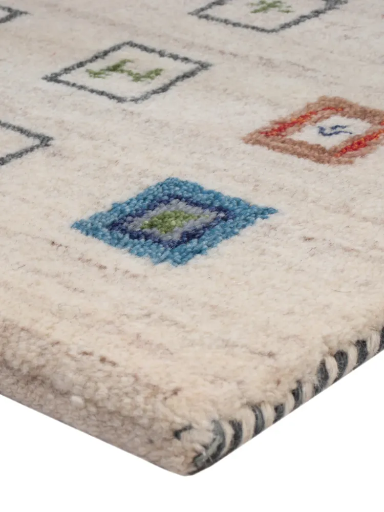 Gabbeh teppe - Indus - 90 x 60 cm - karamell