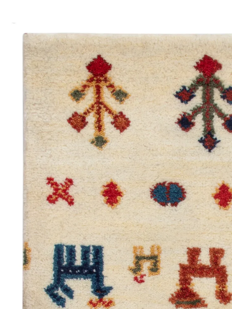 Gabbeh teppe - Indus - 90 x 60 cm - karamell