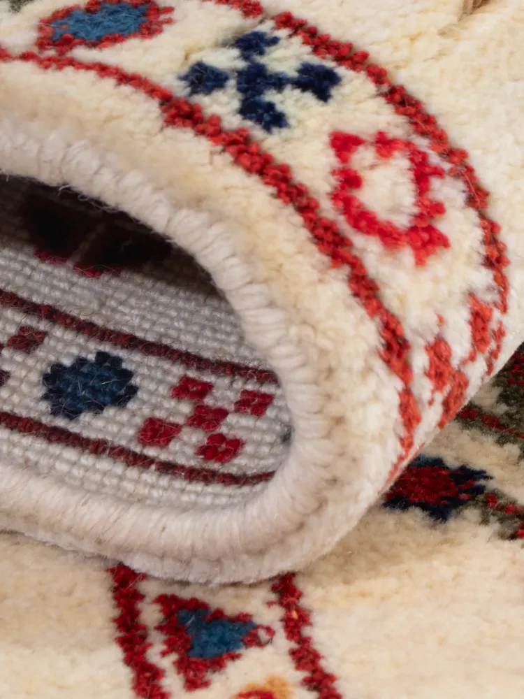 Gabbeh teppe - Indus - 90 x 60 cm - karamell