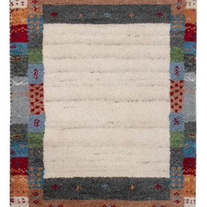 Gabbeh teppe - Indus - 90 x 60 cm - karamell