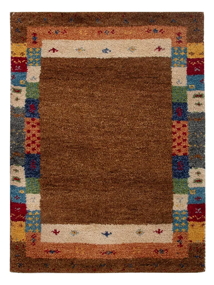 Gabbeh teppe - Indus - 90 x 60 cm - karamell