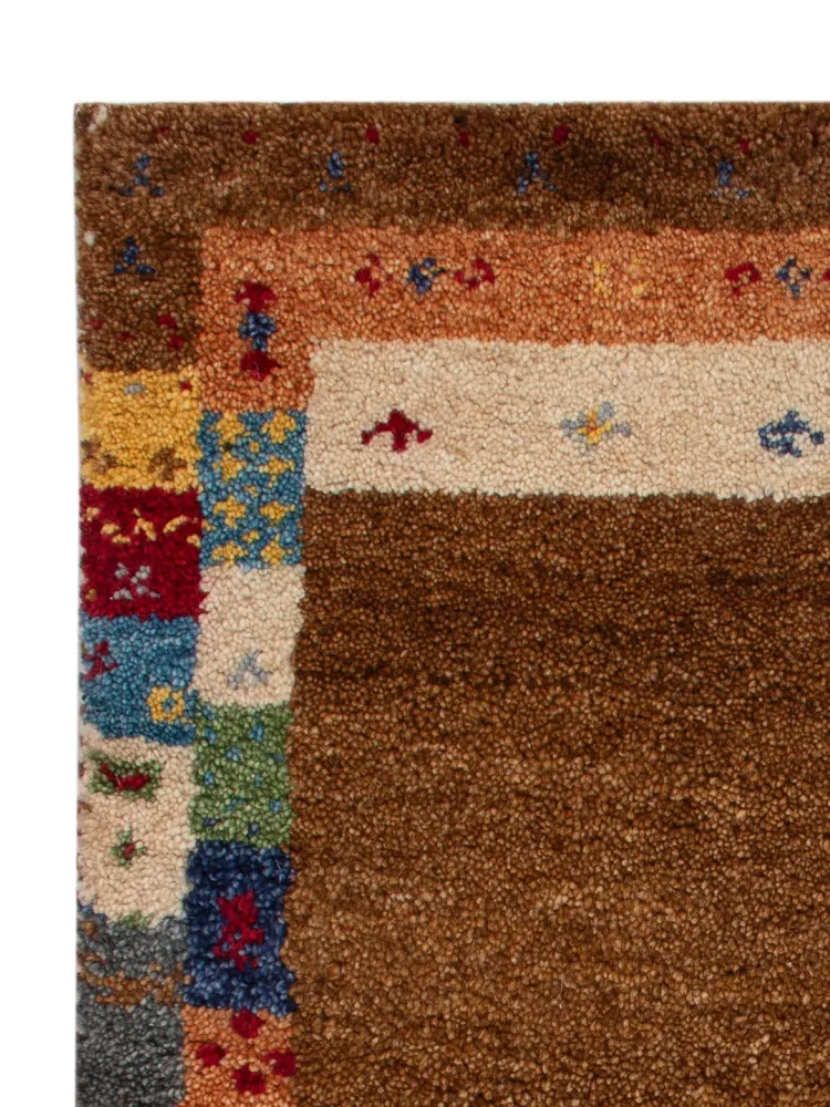 Gabbeh teppe - Indus - 90 x 60 cm - karamell