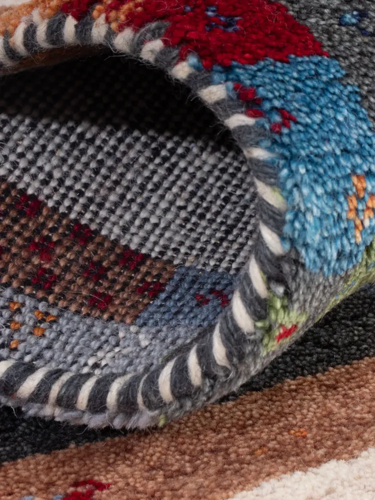 Gabbeh teppe - Indus - 90 x 60 cm - karamell