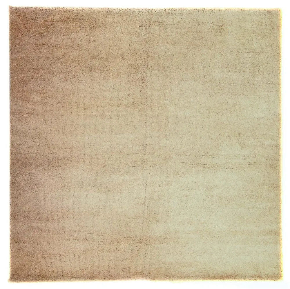 Gabbeh teppe - Indus square - 170 x 170 cm - lys beige
