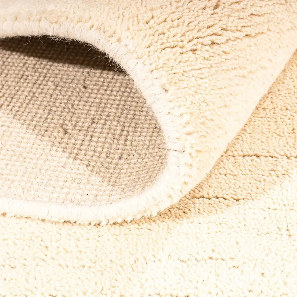 Gabbeh teppe - Indus square - 170 x 170 cm - lys beige