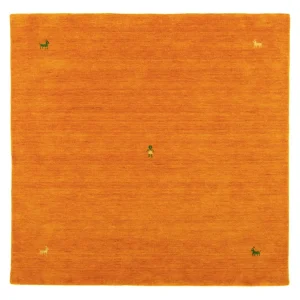 Gabbeh teppe - Indus square - 250 x 250 cm - oransje