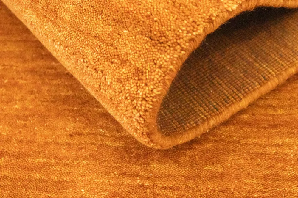 Gabbeh teppe - Indus square - 250 x 250 cm - oransje