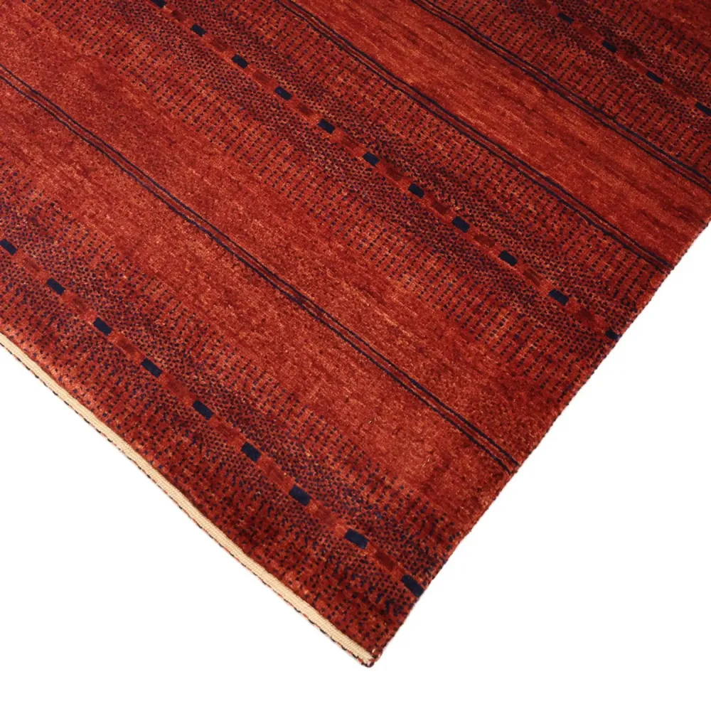 Gabbeh teppe - Kashkuli persisk teppe - 100 x 80 cm - mørk rød