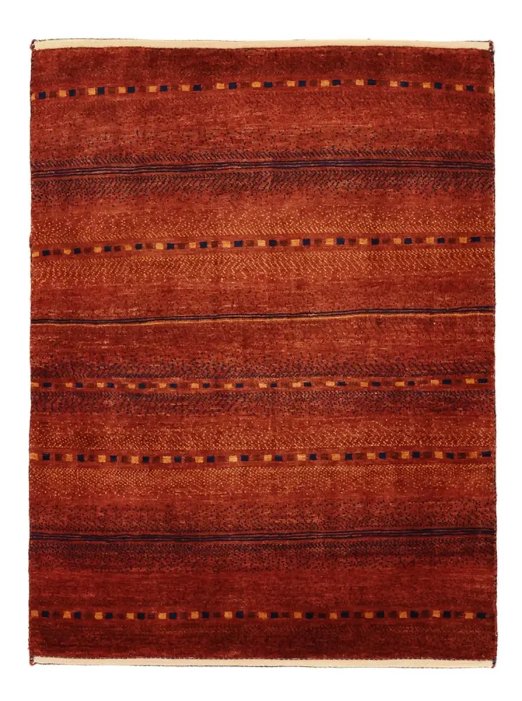 Gabbeh teppe - Kashkuli persisk teppe - 103 x 79 cm - mørk rød