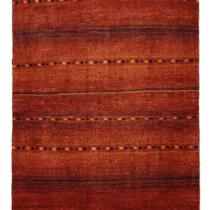 Gabbeh teppe - Kashkuli persisk teppe - 103 x 79 cm - mørk rød