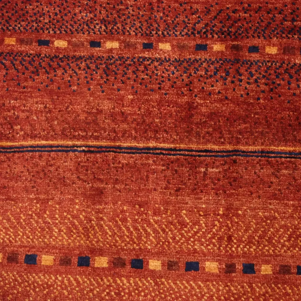 Gabbeh teppe - Kashkuli persisk teppe - 103 x 79 cm - mørk rød
